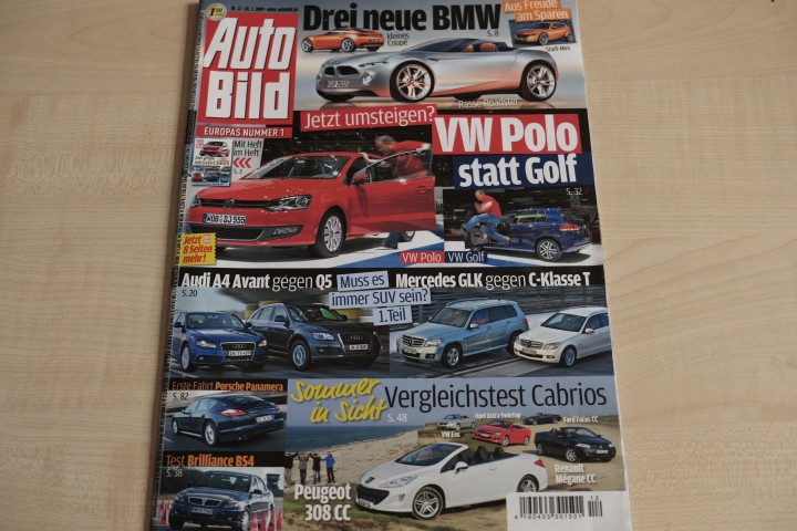 Deckblatt Auto Bild (12/2009)